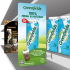 Greenfields Fresh Milk Shelf Banner